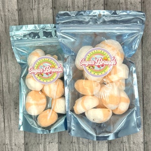 Freeze Dried Peaches and Cream Saltwater Taffy