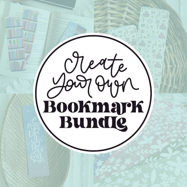 Bookmark Bundle | Create Your Own Pack | Handmade | Book Lover | Bookmark | Bookmark Sets | Custom Sets | Custom Packs