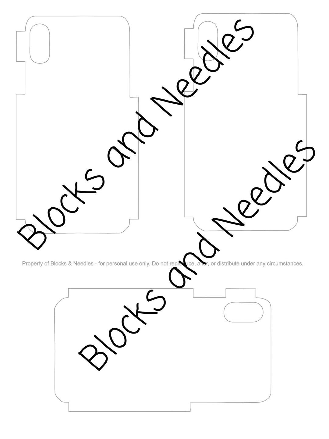 IPhone Xs/iphone X Phone Cover Template to Decorate Etsy