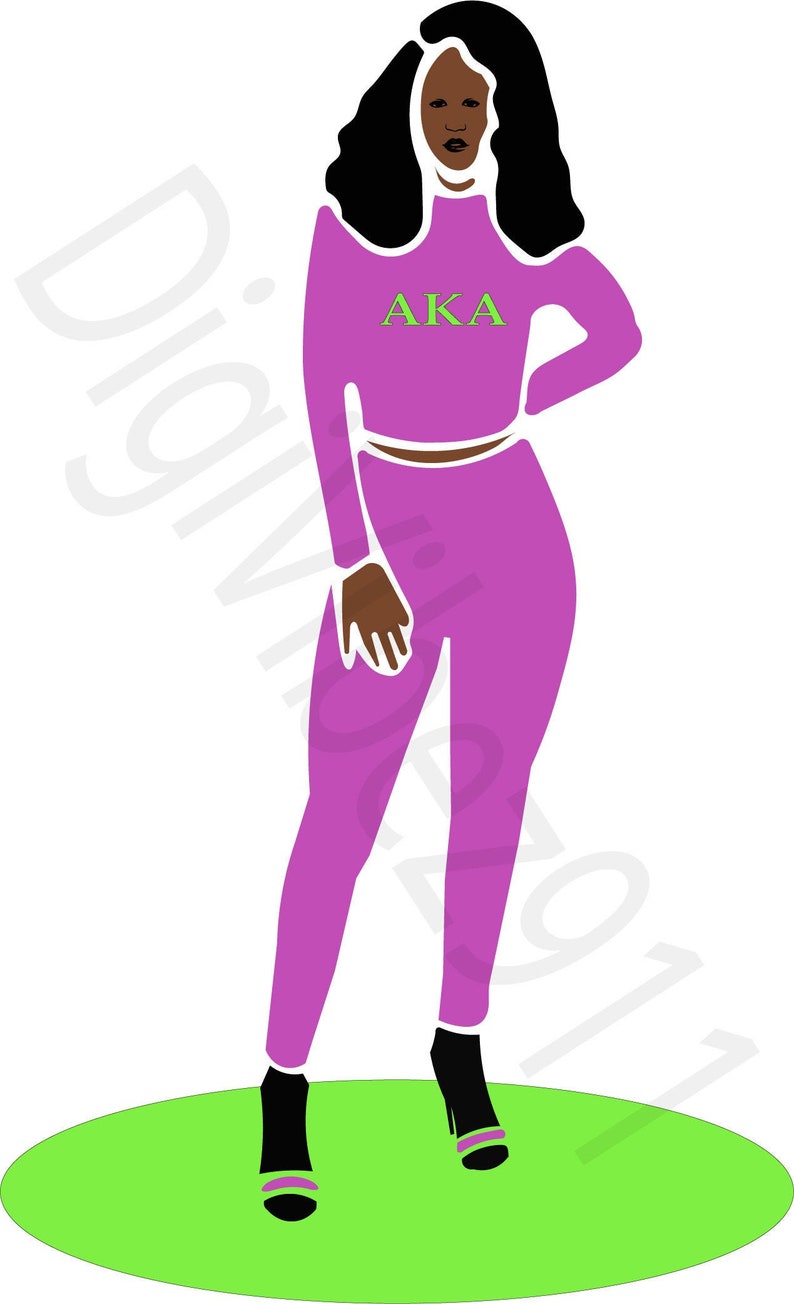 Download AKA Woman Downloadable SVG file | Etsy