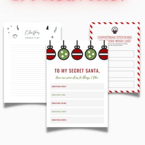 Christmas Checklist