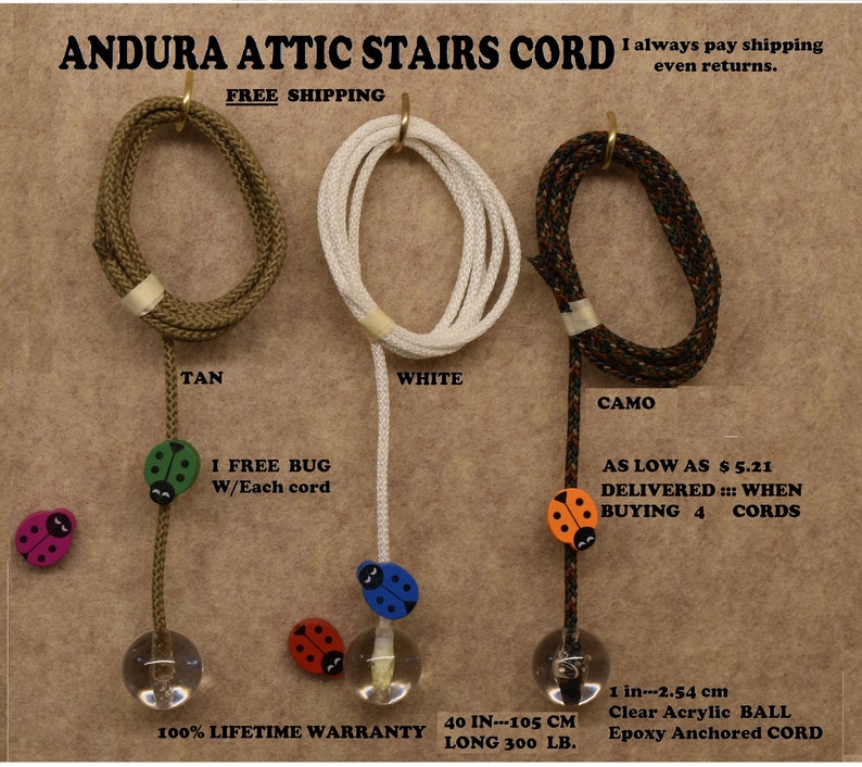 Attic Stairs Cord Etsy