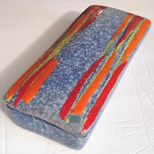 Vintage Bitossi/Rosenthal Netter? MCM Mid Century Italy Covered Pottery Box