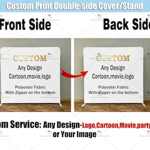 6x6ft Square Stand Custom Party Backdrop