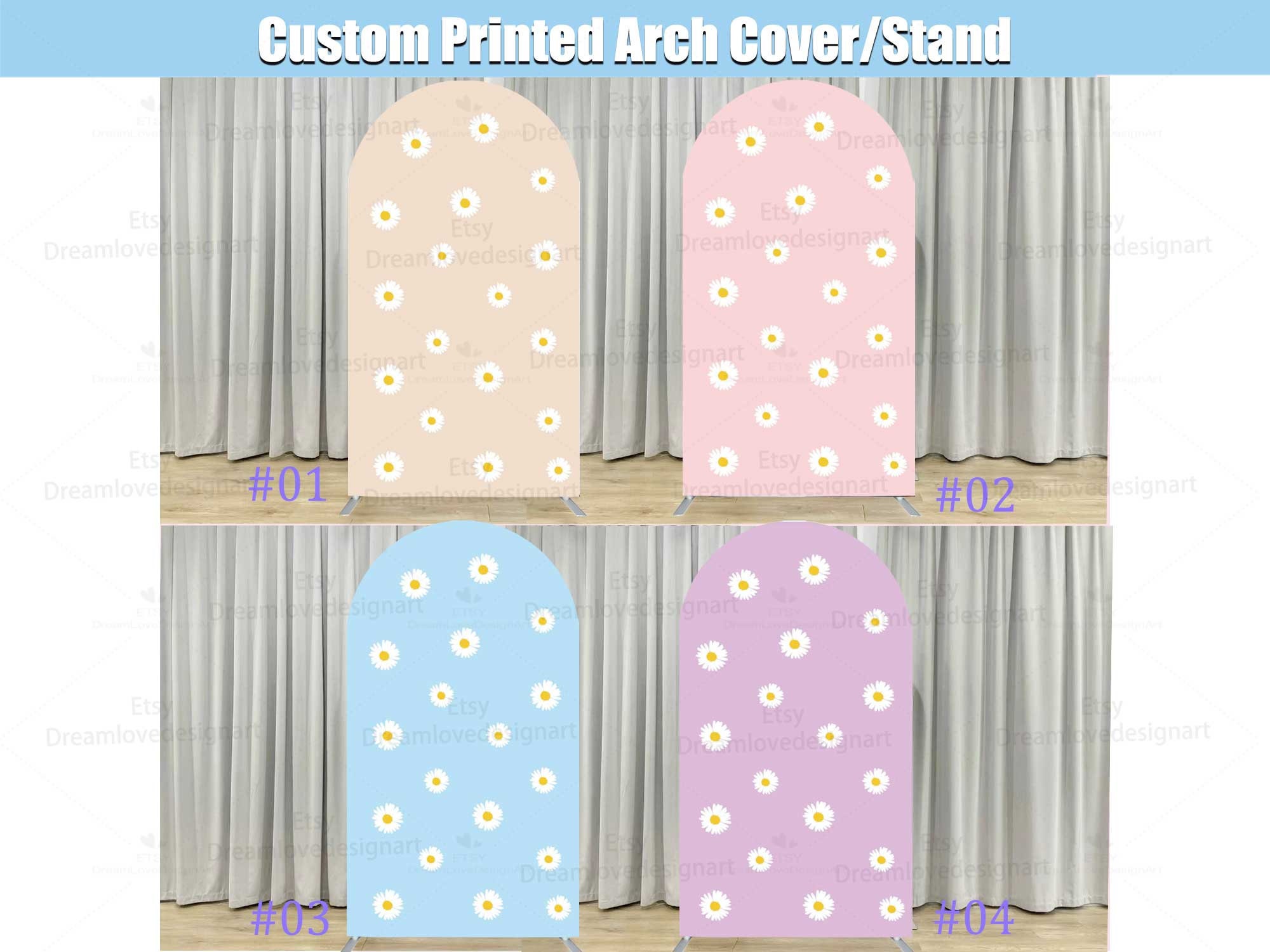 Custom Arch Polyester Backdrop