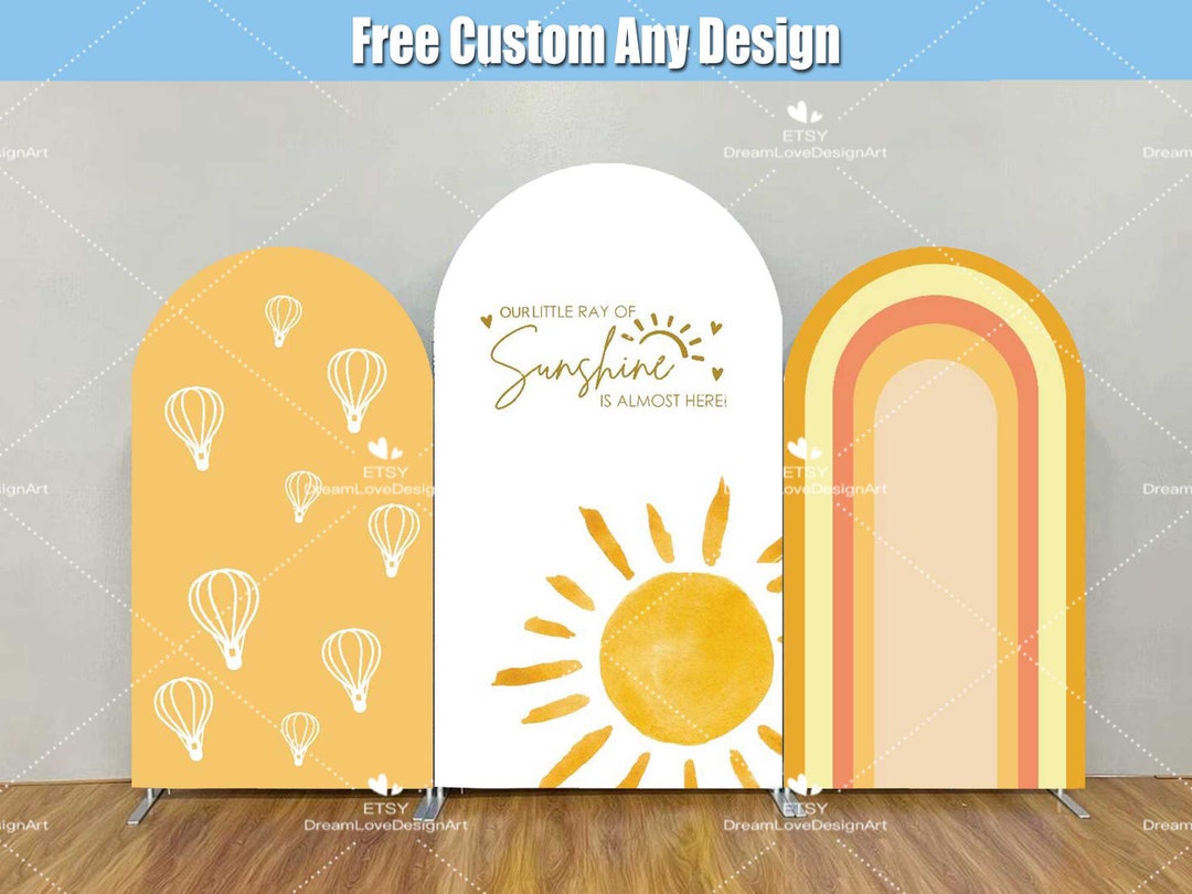 Boy Or Girl What Will Be Baby Shower Arch Backdrop Kit