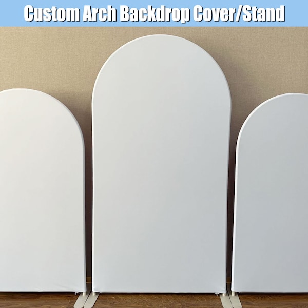 White Bridal Arch Backdrop Etsy