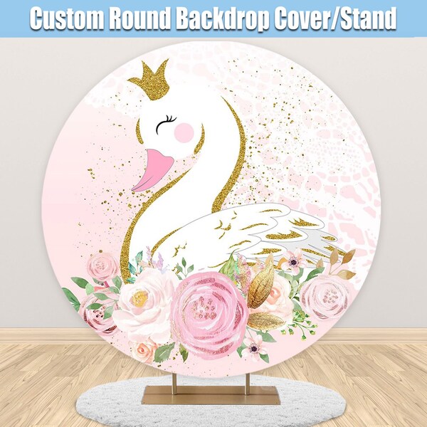Menu Backdrop Swan Swan Backdrop - Etsy