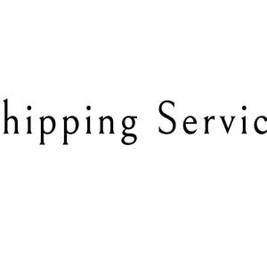 May include: Shipping Service text in black font on a white background.