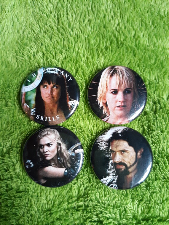 Heilung Nordic Folk Band 4 Button Pin Set Size 1.25