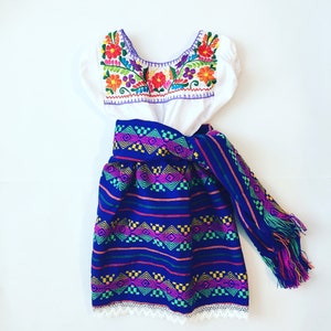 Meisjes 5 tot meisjes 6-7 jaar Mexicaanse Outfit