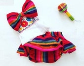 Baby Girls Mexican Outfit