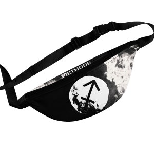 Trust Methods Zodiac Fire Sign Sagittarius Fanny Pack Black