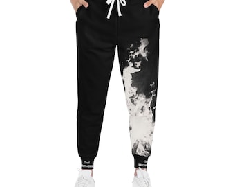 Trust Methods Zodiac Fire Sign Flame Unisex Athletic Joggers Black