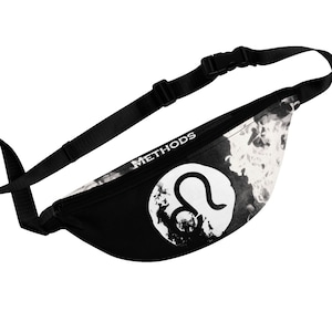 Trust Methods Zodiac Fire Sign Leo Fanny Pack Black