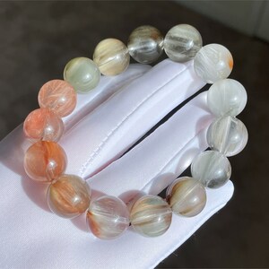 15mm+, Certified High Quality Natural Gray and Red Rabbit Hair ...