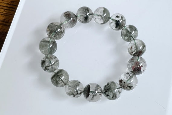 CRAFTDLondon★クラフトロンドンGREEN QUARTZ GEMSTONE BRACELET Green Quartz Gemstone Bracelet (Silver)