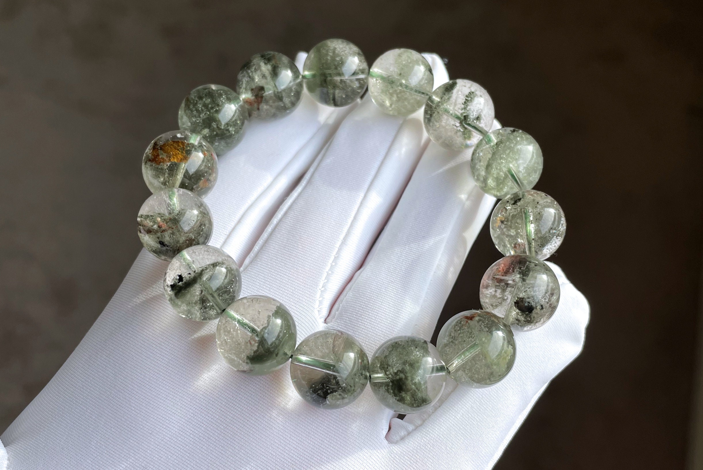 CRAFTDLondon★クラフトロンドンGREEN QUARTZ GEMSTONE BRACELET Craftdflatlayslastlot0070.jpg?