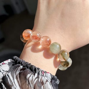 15mm+, Certified High Quality Natural Gray and Red Rabbit Hair ...