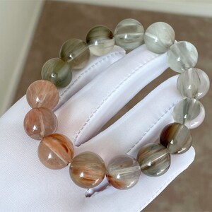 15mm+, Certified High Quality Natural Gray and Red Rabbit Hair ...