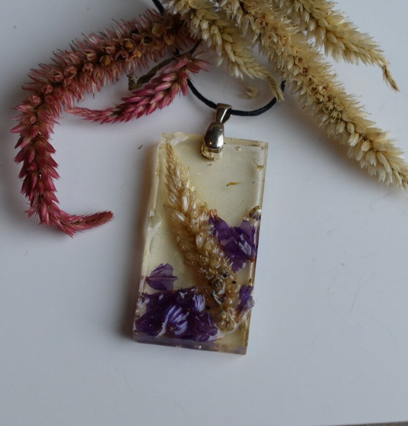 Real Flowers Preserved in Epoxy Resin Etsy