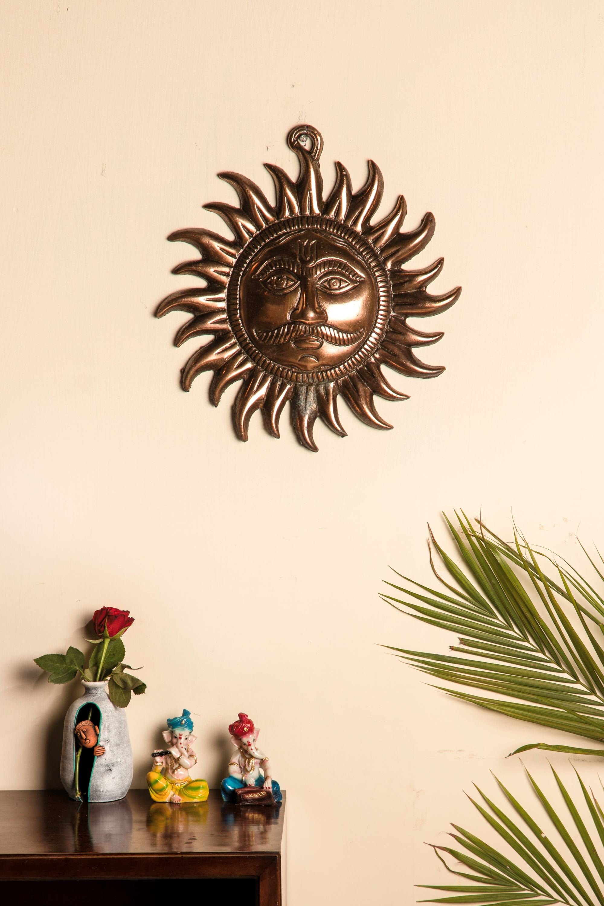 Metal Sun Wall Hanging Etsy UK