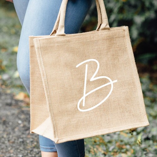 Personalized Bridesmaid Beach Bag Tote Gift Bags Beach Etsy