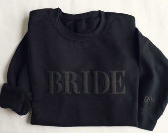 Cadeau personnalisé pour la mariée - Sweat-shirt - Cadeau de fiançailles - Cadeau nuptiale de douche #ED01