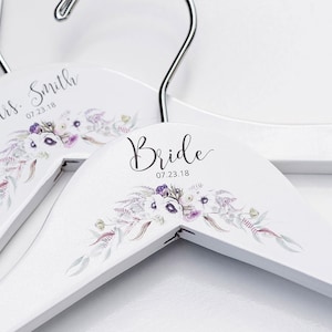 Personalized Bride Hanger - Wedding Dress Hanger - Bridal Dress Hanger - Bridal Shower Gift #PH103