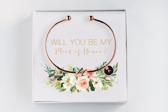 etsy maid of honor proposal