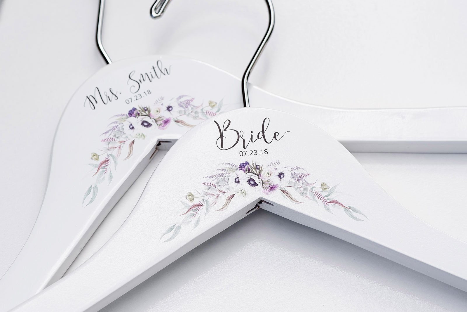 Personalized Bride Hanger - Wedding Dress Hanger - Bridal Dress Hanger - Bridal Shower Gift #PH103