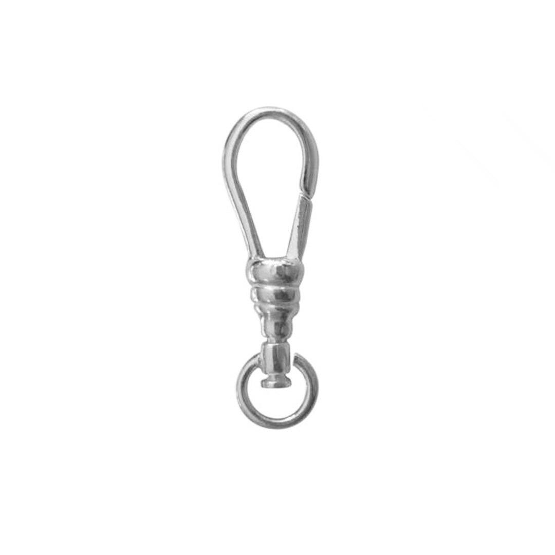 Sterling Silver Albert Swivel Clasp With Jump Ring 925 Silver Swivel