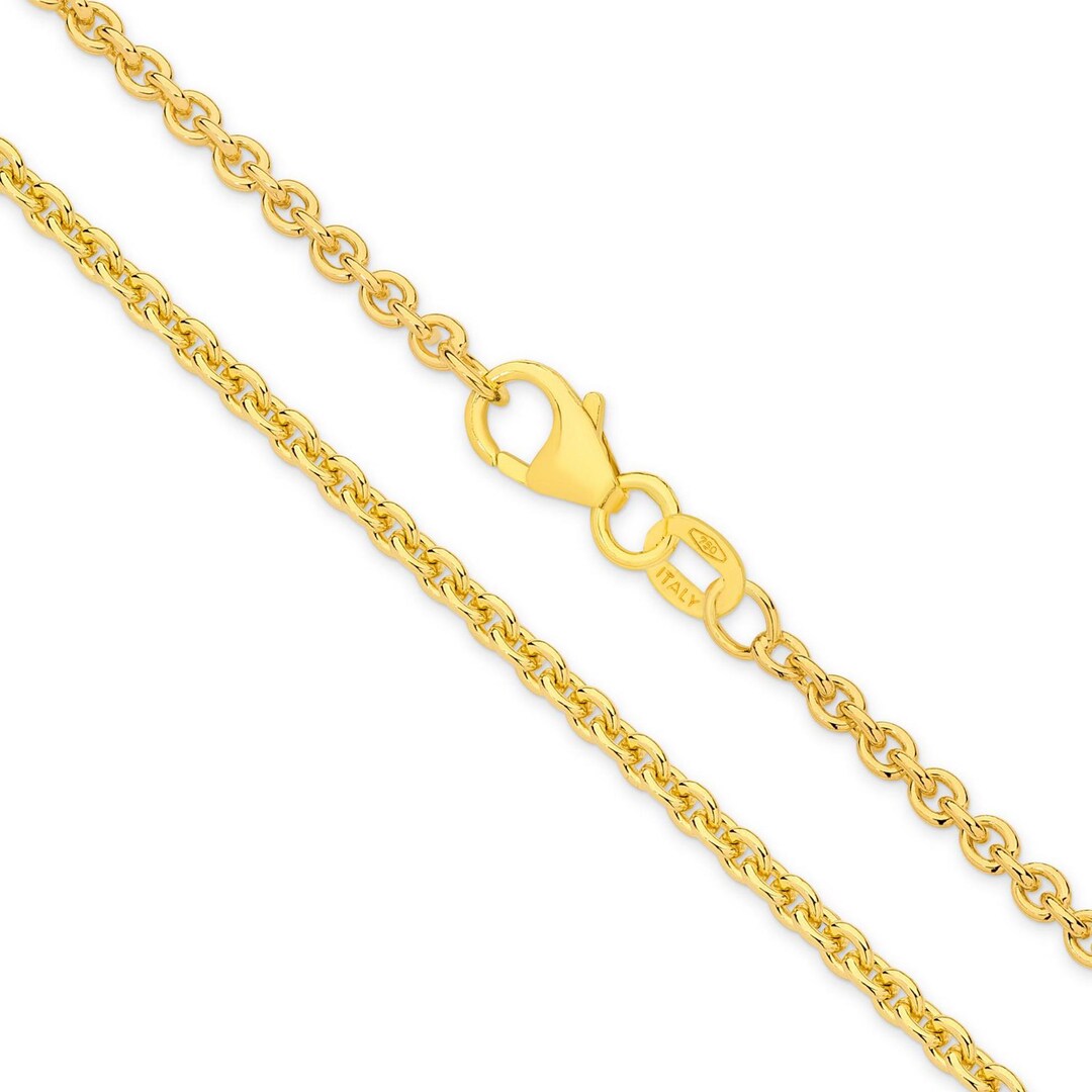 CABLE CHAIN NECKLACE GOLD