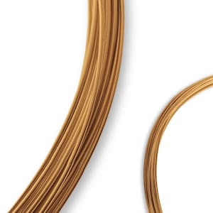 9k Yellow Gold Solder Wire | 15cm | Easy, Medium & Hard | 24GA / 0.5mm Thickness | Real Gold Wire | 375 Gold Solder, 9ct Gold Soldering Wire
