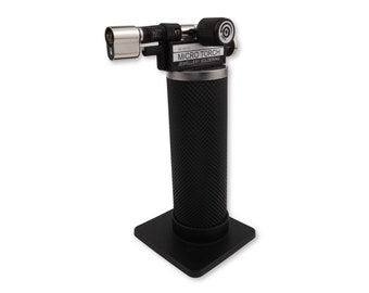 Soplete de llama micro para joyería, ajustable, de butano, para metales minerales, para soldar joyas, para oro y plata