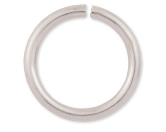 Sterling Silver Open Jump Rings, Thin Jump Rings For Necklace, Chain, Earrings, Silver Connector Rings, Jumping Rings, Jewellery Findings