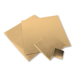 18 Karat Solid Gold Sheet Metal - 750 Gelbgoldplatten, Echtgold Blankoblech, 18 Karat Gold Flachblech, Schmuckherstellung & Reparatur, Stanzblech
