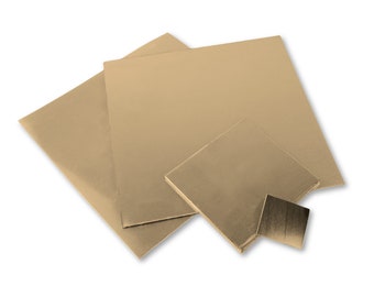 May include: Three gold cardboard cake circles of different sizes. The circles are used to support cakes and prevent them from collapsing.