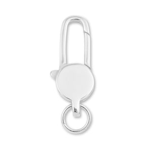 925 Sterling Silver Duck Clasp, 925 Silver Spring-Gate Clasp, Necklace & Bracelet Clasp, 925 Silver Spring-Lock Clasps for Jewellery Making