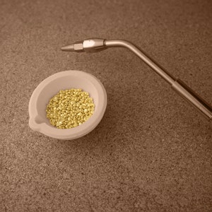 24k Gold Casting Grain 99.99% Pure Gold Clean Fine Gold Shot Genuine 9999 Raw Solid Gold Granule Jewellery, Bullion, Coin Making image 6