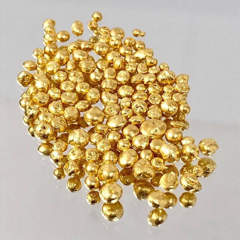 22k Yellow Gold Granules Casting Grain Jewelers Gold Etsy UK