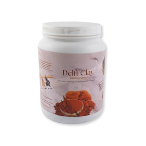 2kg Delft Clay Casting Sand | Reusable Sand for Metal Casting and Mould Making | Jewellery Making Tools
