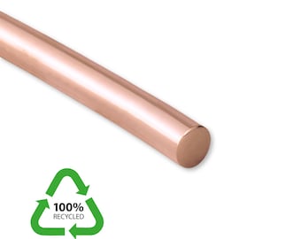 100% Recycled 14k Rose Gold Wire - 585 Solid Pink Gold Half Hard Wire, Genuine Gold Wire, Ethical 14ct Gold Round Wire For Jewellery Making
