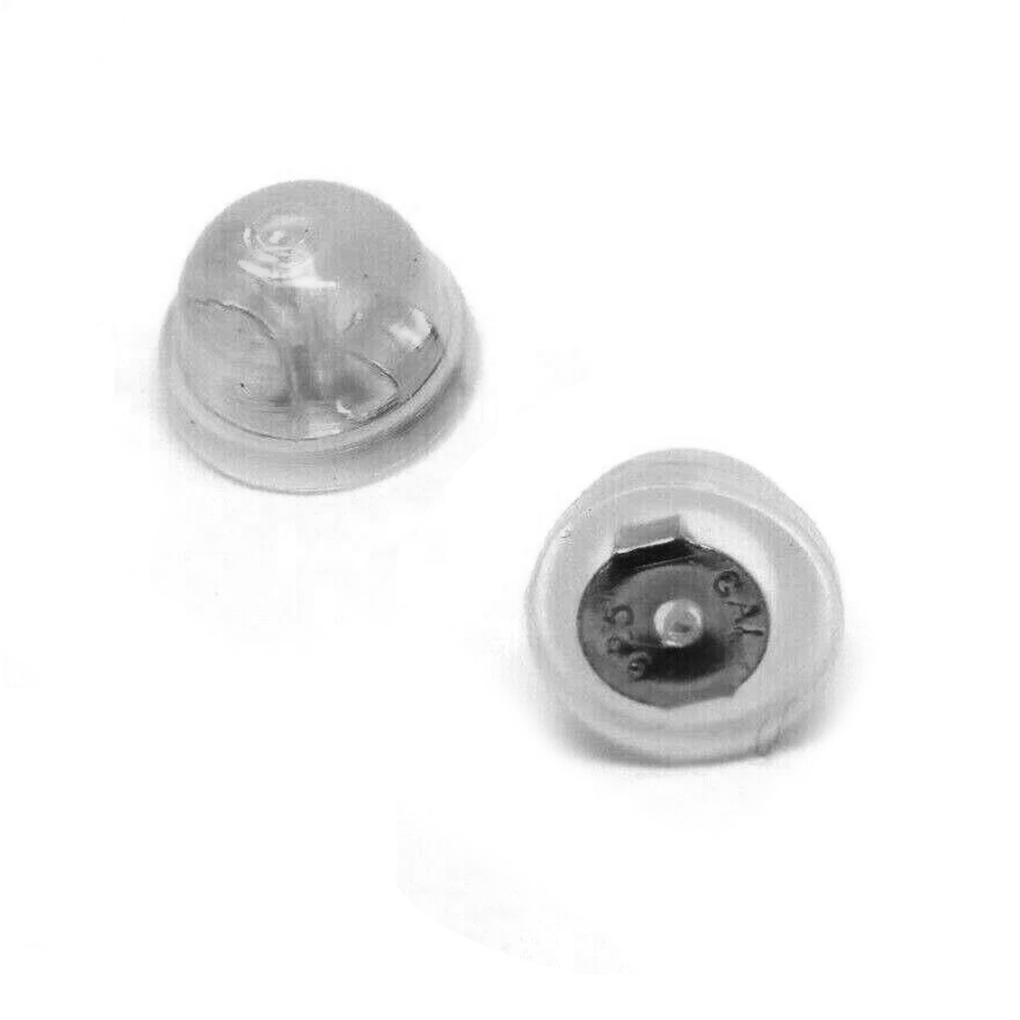 Clear Silicone Earring backs 5.2mm Ear Clutch Earnut