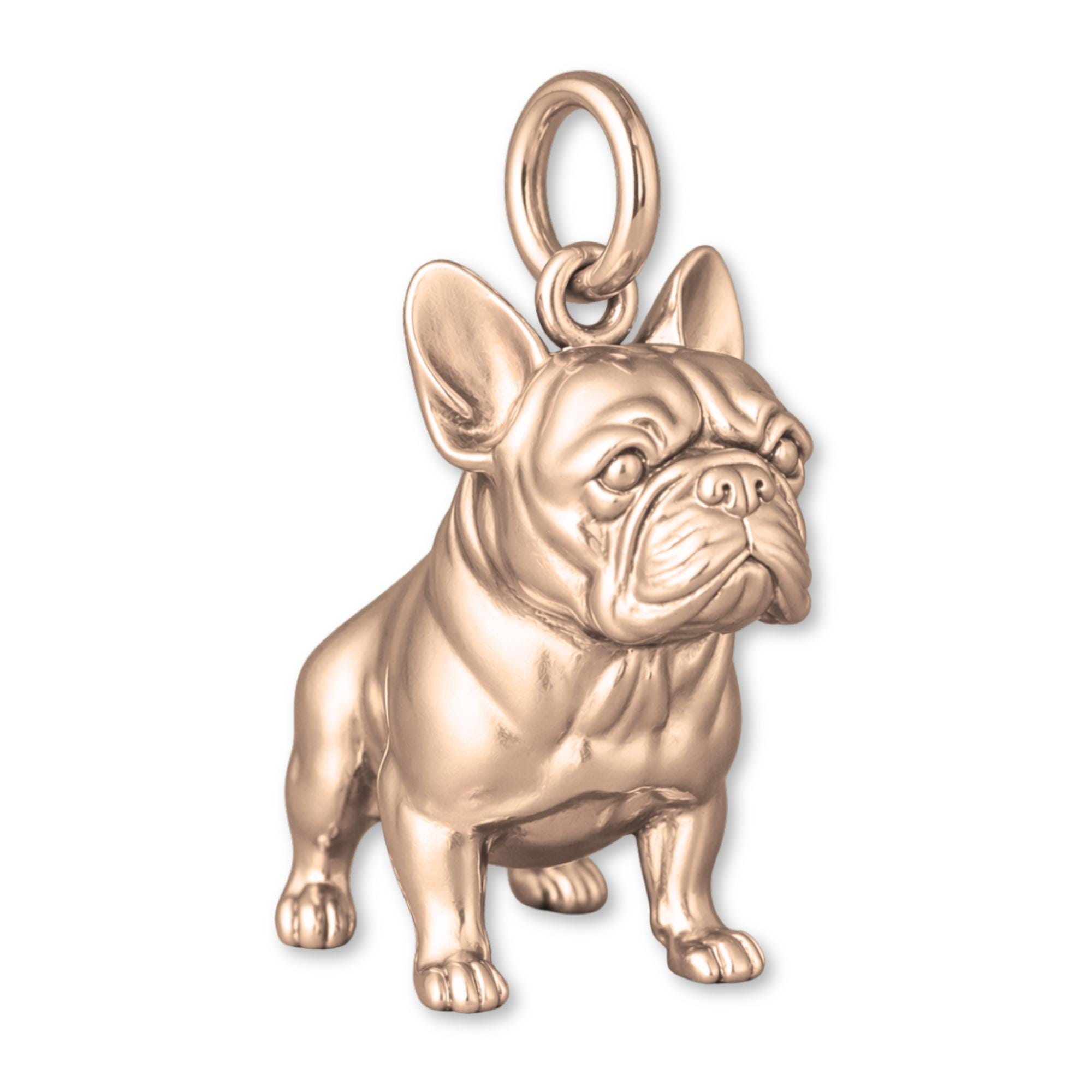 Pandora charms gold french bulldog charm - Etsy 日本