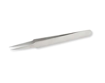 Pinzas de punta fina / Pinzas de acero de precisión para joyería y bisutería / Herramientas para la fabricación de joyas