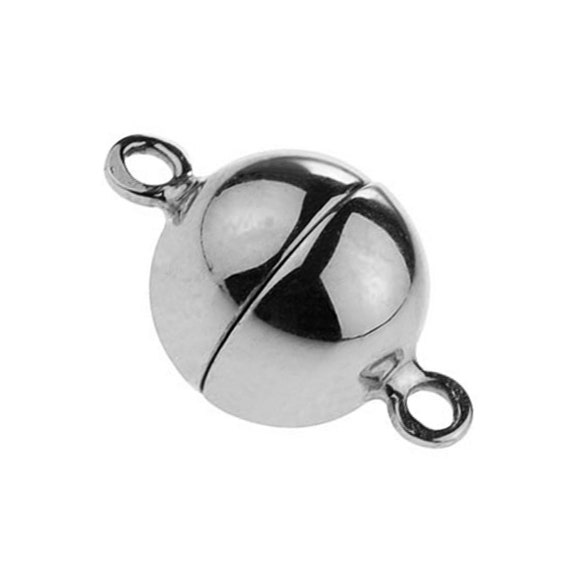 925 sterling silver magnetic Magnetic Clasps w Jump Ring & Clasp