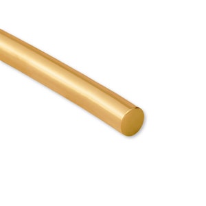 18k Solid Gold Wire - 10cm - 750 Yellow Gold Half Hard Wire, Genuine Gold Wire, 18ct Solid Gold Round Wire For Jewellery Making & Repair