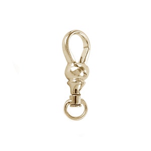 14K Barrel Clasp with Safety Catch for Bracelets / Necklaces