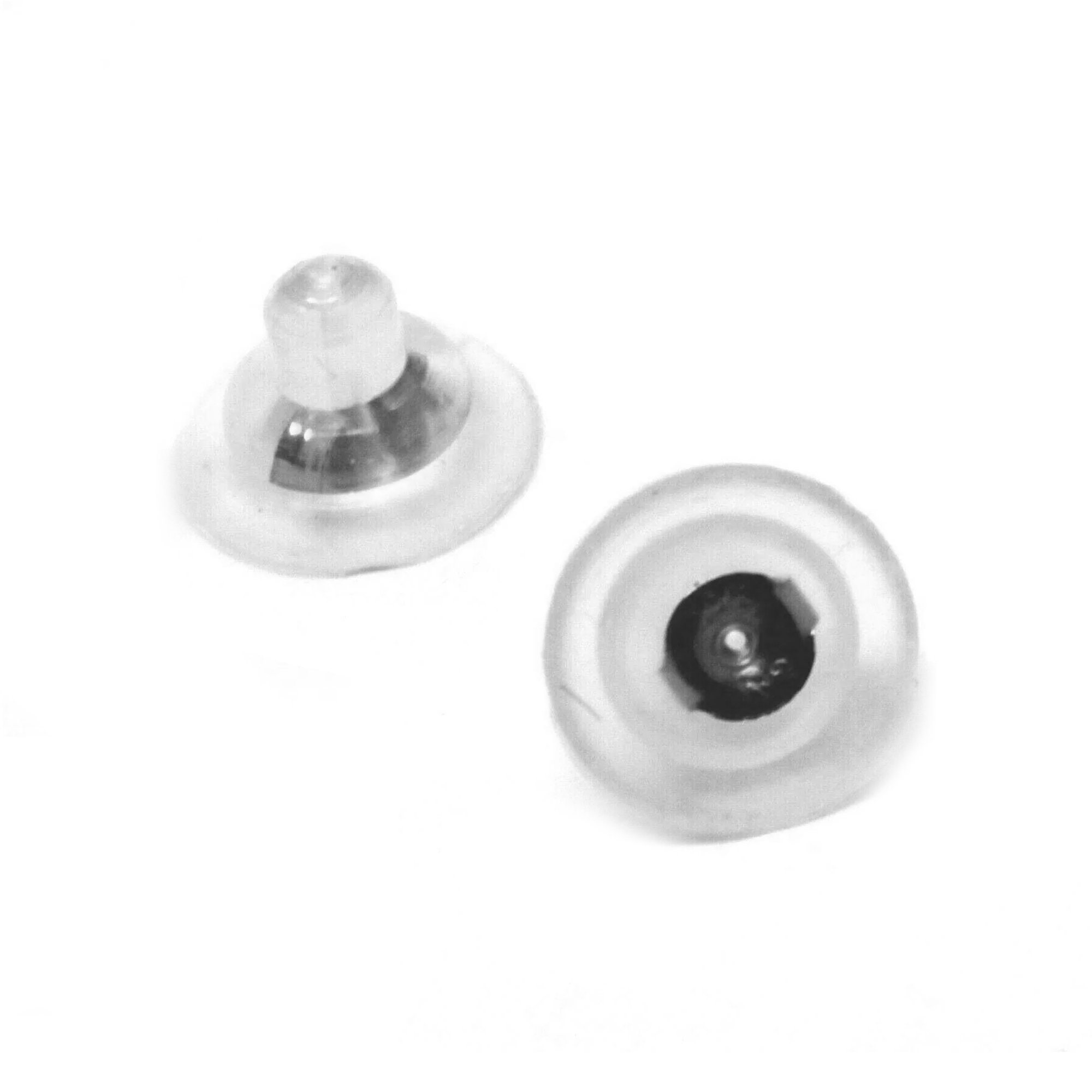 Wholesale Wholesale Hypoallergenic High Quality Earring Backs Bullet Shaped silicone  earring backs From m.